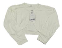 Nové - Smetanové svetrové bolerko Next