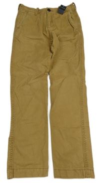 Hnědé chino rifle Abercrombie&Fitch