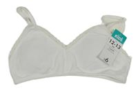 Nové - bílá lambáda s krajkou Matalan