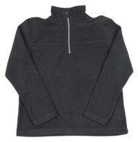 Tmavošedá fleecová mikina alive