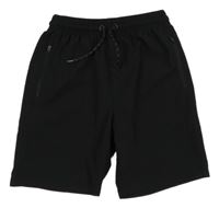 Černé sportovní kraťasy Next