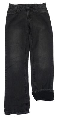 Černé podšité skinny rifle Pepperts