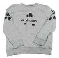 Šedá mikina - PlayStation 