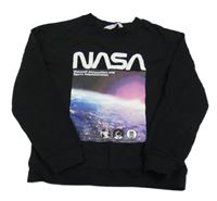 Černá mikina - NASA zn. H&M
