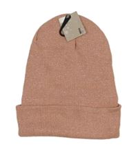 Nové - Růžová třpytivá čepice 