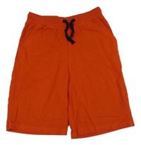 Pomerančové teplákové kraťasy LC Waikiki