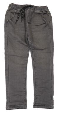 Šedé teplákové skinny rifle Dunnes 