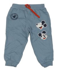 Modré tepláky s Mickeym Disney