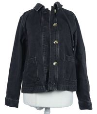 Dámská černá riflová bunda Topshop 