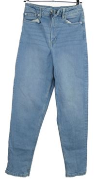 Dámské světlemodré mom rifle H&M