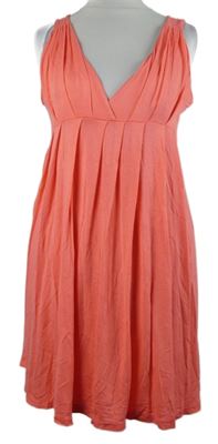 Dámské lososové šaty 