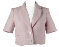 Dámské světlemodré crop sáčko Amisu 