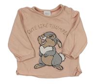 Světlerůžová mikina s králíčkem Disney