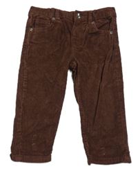 Hnědé manšestráky zn. Zara