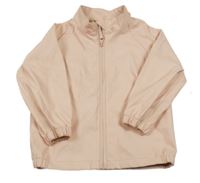 Světlerůžová nepromokavá bunda 