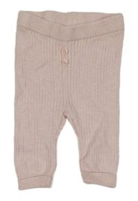 Světlerůžové pletené tepláky Next