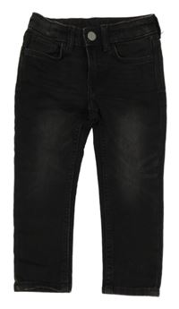 Černé teplákové skinny rifle H&M