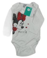 Nové - bílé body s Minnie Disney