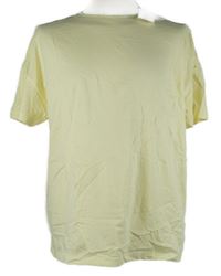 Nové - Pánské světležluté tričko Only 