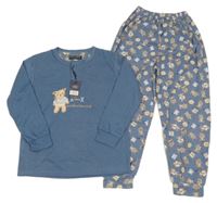 Nové - modré pyžamo s medvědy 