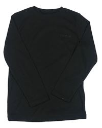 Černé žebrované spodní triko s logem Tog24