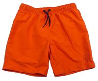Oranžové plážové kraťasy Primark