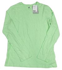 Světlezelené triko H&M