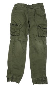 Khaki cargo cuff rifle Denim Co. 