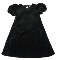 Černé sametové šaty Matalan