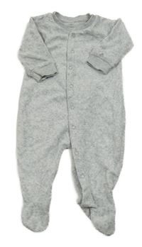 Šedý fleecový overal Zeeman