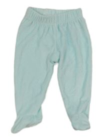 Světlemodré sametové polodupky C&A