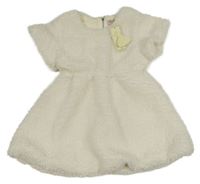 Nové - Smetanové buklé šaty Fiona&Co