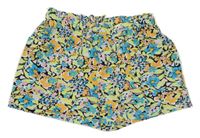 Barevné květované lehké kraťasy Primark