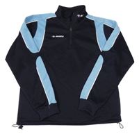 Tmavomodro-světlemodrá sportovní mikina Masita