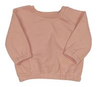 Světlerůžová oversize mikina Primark