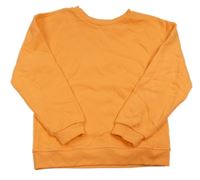 Oranžová mikina zn. PRIMARK