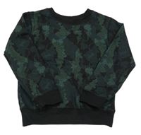 Army-černá mikina ZEEMAN