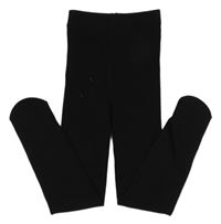 Černé thermo punčocháče