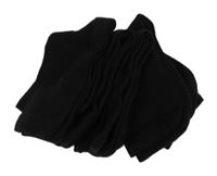 Nové - 5x- černé ponožky 