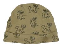 Světlekhaki žebrovaná čepice se Simbou C&A