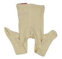 Nové - smetanové punčocháče 