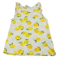 Bílý top s citróny H&M