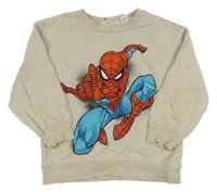 Béžová mikina se Spidermanem H&M