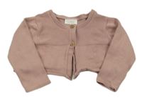 Starorůžové svetrové propínací bolerko Next