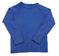 Modré spodní funkční triko Crivit