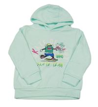 Mátová mikina s příšerkou a kapucí Dunnes