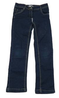 Tmavomodré skinny rifle Vertbaudet