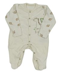 Bílý overal s dinem 