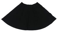 Černá bavlněná sukně H&M