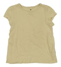 Světležluté tričko H&M